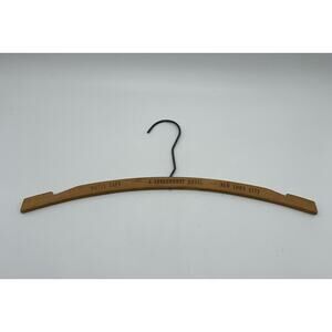 Vintage Hotel Taft A Zeckendorf Hotel New York City Wooden Hanger
